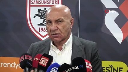 Yüksel Yıldırım’dan takıma övgü! “Futbol şansı bizden yana değildi”