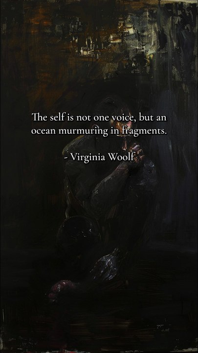 Woolf’s Ocean: The Self as Many Voices