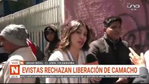 EVISTAS RECHAZAN LIBERACIÓN DE CAMACCHO