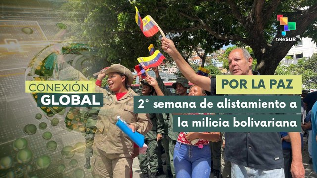 Caraqueños se alistan para defender la paz de Venezuela