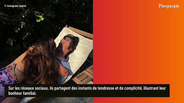 Alain-Fabien Delon jeune papa comblé : sa petite Romy a 4 mois aujourd'hui, sa compagne Laura partage des photos de leur plus belle été à 3