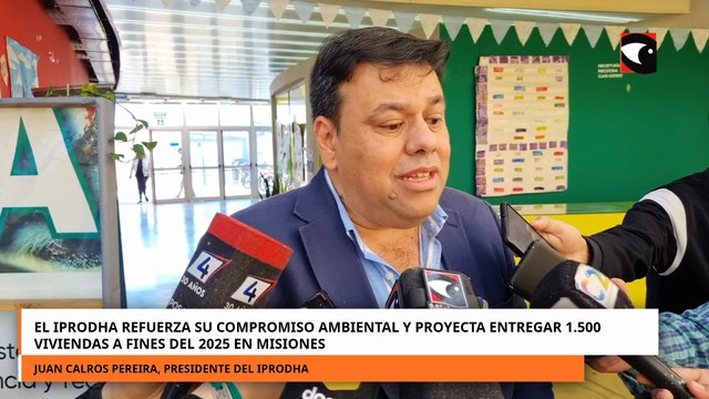 El IPRODHA refuerza su compromiso ambiental y proyecta entregar 1.500 viviendas a fines del 2025