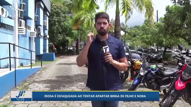 Idosa é esfaqueada ao tentar apartar briga de filho e nora