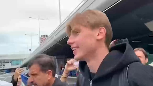 Roma, ecco Ziolkowski: l'arrivo a Fiumicino del difensore polacco