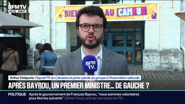 Crise politique: Nous avons le devoir de nous présenter devant les Français comme la force en capacité de gouverner , affirme Arthur Delaporte, député PS du Calvados