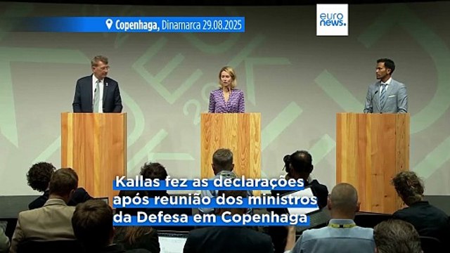 Kallas: amplo apoio ao envio de instrutores militares europeus para a Ucrânia após cessar-fogo
