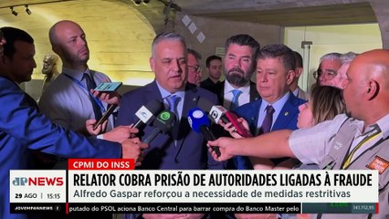Relator da CPMI do INSS cobra autoridades por nomes ainda não responsabilizados | TEMPO REAL
