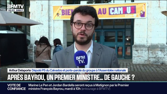 Mobilisations du 10 et 18 septembre: Avec nous, votre colère n'aurait pas d'objet , confie Arthur Delaporte, député PS du Calvados