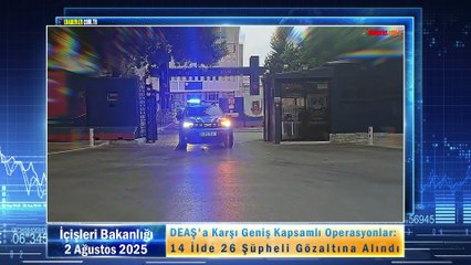 DEAŞ'a Karşı Geniş Kapsamlı Operasyonlar: 14 İlde 26 Şüpheli Gözaltına Alındı