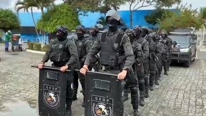 Seap realiza segundo dia de operação “Molon Labe” no Conjunto Penal de Itabuna
