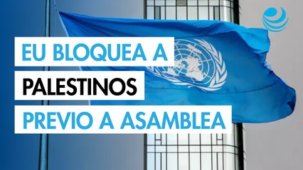 EU niega visados a funcionarios palestinos antes de la Asamblea General de la ONU