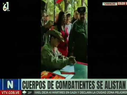 Caracas | Cuerpos combatientes de la parroquia El Paraíso se alistan en defensa de la patria