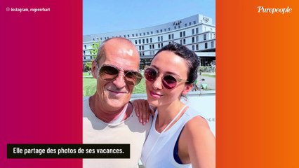 "Tu m'as montré où et comment puiser une force infinie" : Après avoir été au chevet de son ex Roger, Delphine Wespiser réapparaît en forme