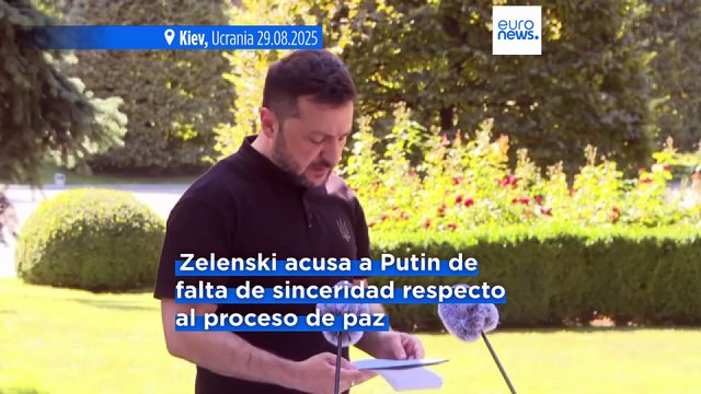 Zelenski pide reunirse con Trump y los líderes europeos para impulsar las negociaciones de paz