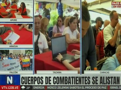 Cuerpos combatientes del sector Gas Táchira se unen a las filas de la MNB