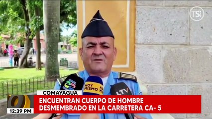 Encuentran cuerpo de hombre desmembrado en la carretera CA-5