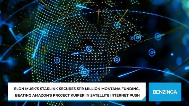 Elon Musk's Starlink Secures $119 Million Montana Funding, Beating Amazon's Project Kuiper In Satellite Internet Push