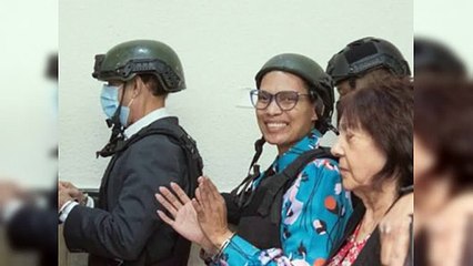 Recesan juicio preliminar a exministros tras desmayarse acusada