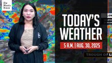 Today's Weather, 5 A.M. | August 30, 2025