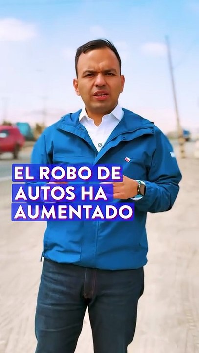 “El robo de autos ha aumentado”, candidato a diputados de Chile critica a Paz-Lara por buscar legalizar los autos ‘chutos’