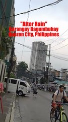 After Rain in Quezon City in the Philippines