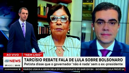 Tarcísio nega rivalidade em operação conjunta contra o PCC; Dora Kramer e Vilela comentam