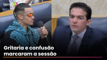 Vereador de SP ameaça dar voz de prisão ao influenciador Chavoso da USP na CPI dos pancadões