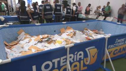 Segundo sorteo de la Lotería Fiscal