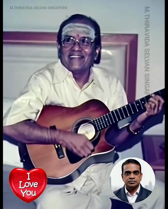 தெய்வப் பாடகர் டிஎம்எஸ் ஐயா M.THIRAVIDA SELVAN SINGAPORE TMS FANS VOL 34