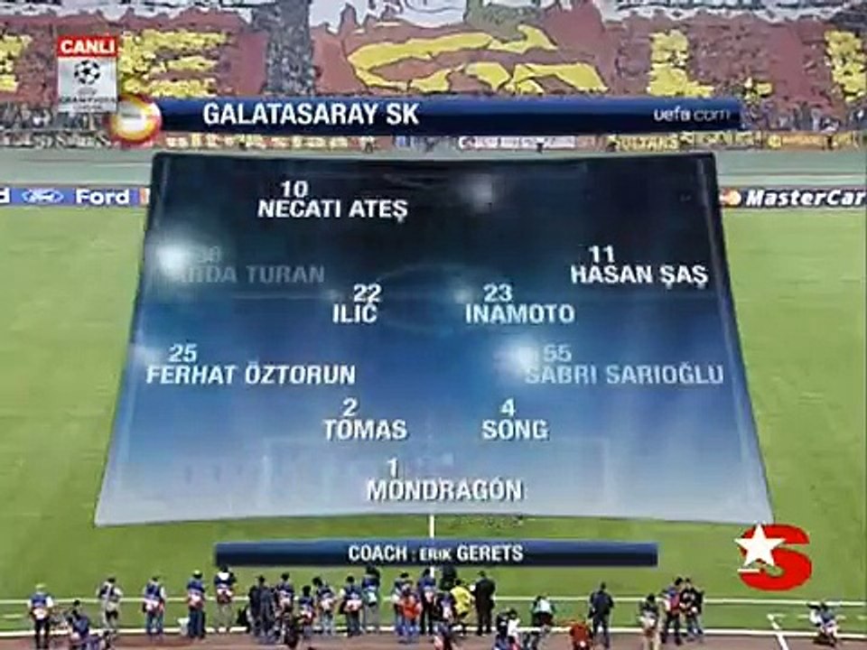 Galatasaray SK vs Girondins de Bordeaux 2006-2007
