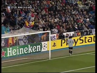 Real Madrid vs Arsenal FC 2005-2006  21 Şubat 2006