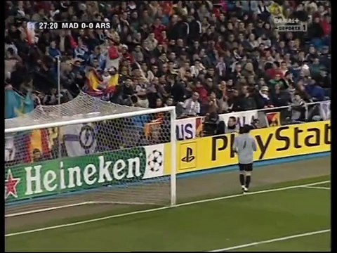 Real Madrid vs Arsenal FC 2005-2006 21 Şubat 2006