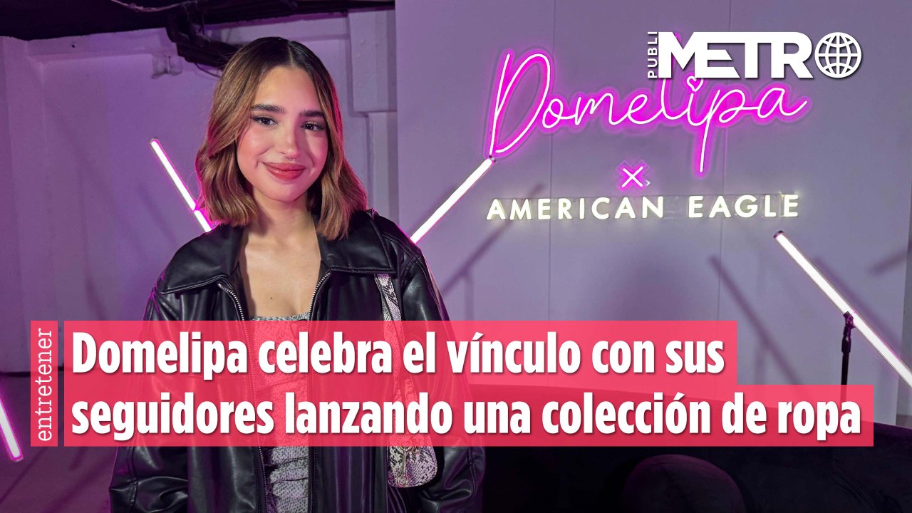 Domelipa celebra el vínculo con sus seguidores lanzando una colección de ropa