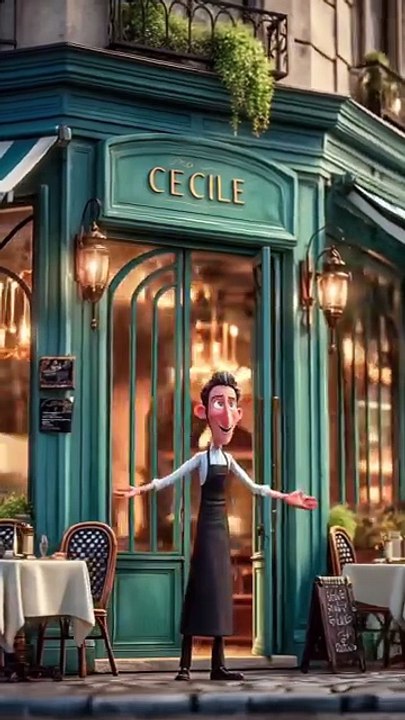 🍝 Italian Restaurant Evening | Hustle, Bustle & Love in the Air 💞✨ #shorts #ai #aivideo #viral #kids #cute #cat #funny #italy #italian