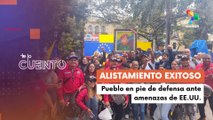 Venezolanos acudieron al llamado de alistamiento en defensa del país