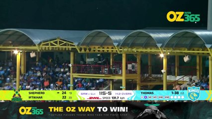 CPL Game Highlight -  SL Kings vs  GA Warriors