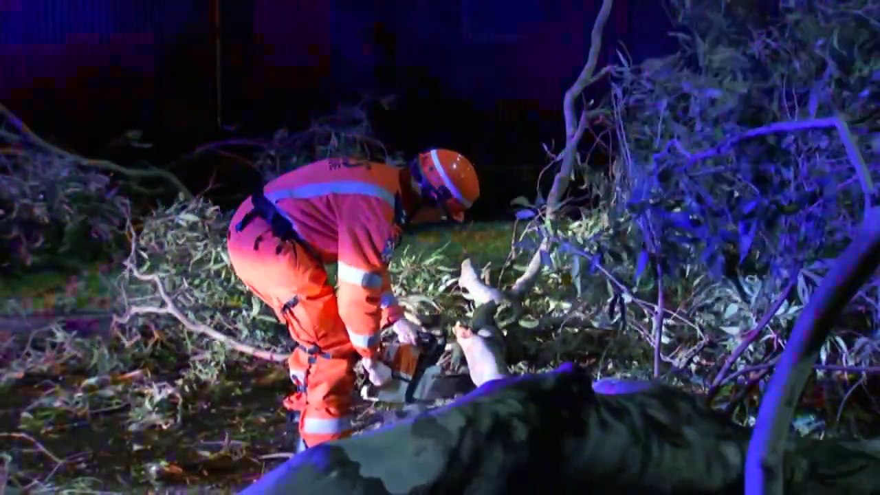 Severe weather warnings continue for Victoria as wild conditions lashed overnight
