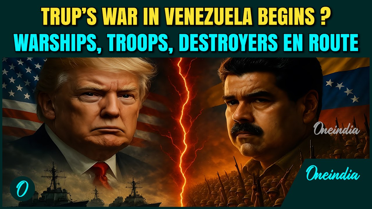 Trump PROVOKES Maduro, Begins Military Action In Venezuela? US Sends 7 Warships, 4,500 Troops