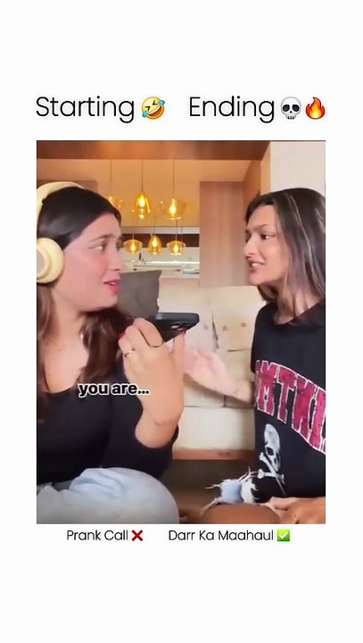 This Was So Fun 😀 Headphone Prank (PART 1) __ @kakulsharma321   x Real Voice