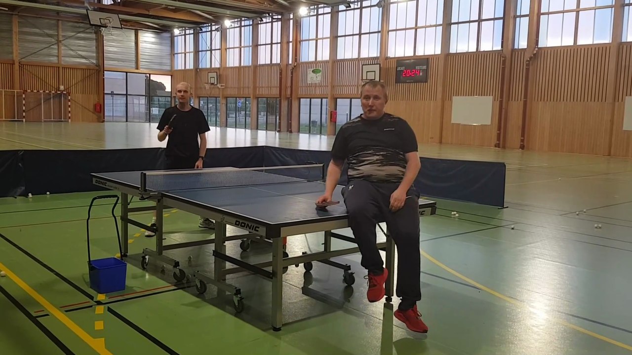 Entraînement de Tennis de Table à Nogent le 22/08/25 - Les pongistes de l'ASNTT