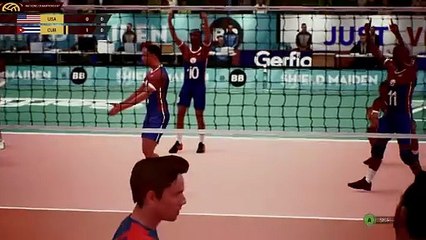 Playing Against Cuba (Spike Volleyball)
