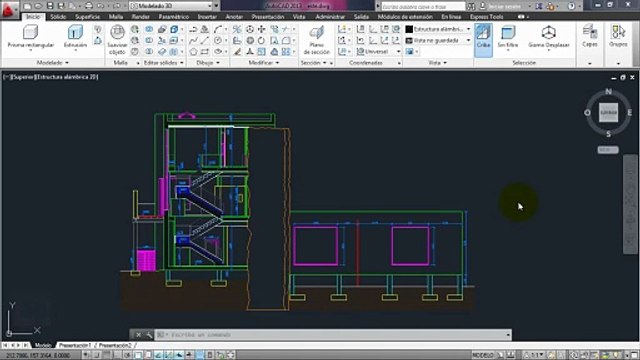 Autocad - Escalas, presentación a escala para imprimir. Imprimir a escala. Tutorial en español HD