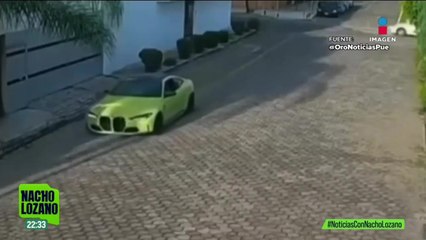 Motociclistas intentan asaltar al conductor de un BMW en Santa Cruz Buenavista