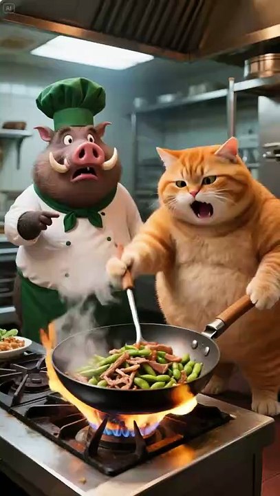 Fat Cat Apprentice😹🐱🐗