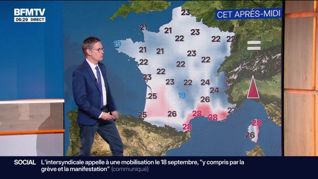 Le ciel sera dégagé, mais pas très ensoleillé pour la météo de ce samedi 30 août