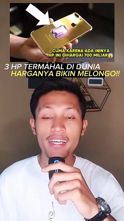 3 handphone termahal di dunia😱