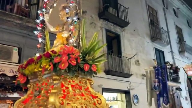 Vietri sul Mare (SA) - La processione con la statua di San Giovanni Battista (29.08.25)