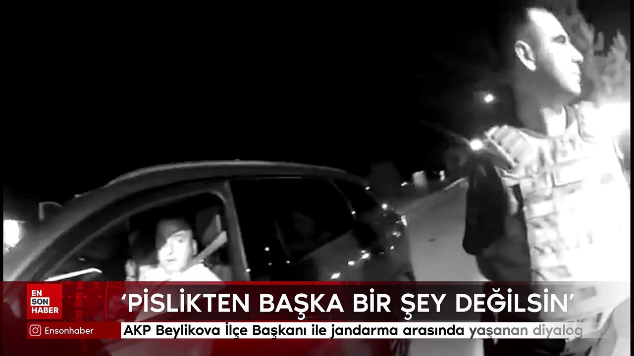 AK Partili ilçe başkanından jandarmaya hakaret: Soruşturma başlatıldı