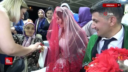 Giresun'da kaçarak evlendiler, 17 yıl sonra düğünlerini yaptılar