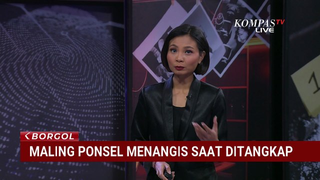 Pencuri Ponsel di Palembang Nangis Saat Ditangkap Polisi, Pelaku Ngaku Tak Bersalah | BORGOL